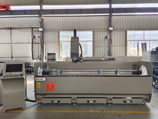 2500 mm aluminium en PVC CNC boormachine met enkele spindel