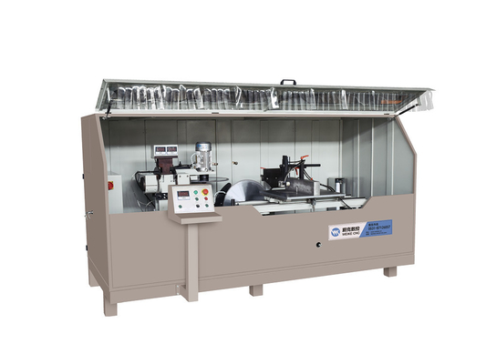 Aluminium notchmachine gordijnwand interface snijzaag