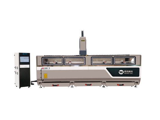 Boren Fressering Tapping Grooving Notching Saving Fressen Op Aluminium Profiel voor het maken van gordijnwand