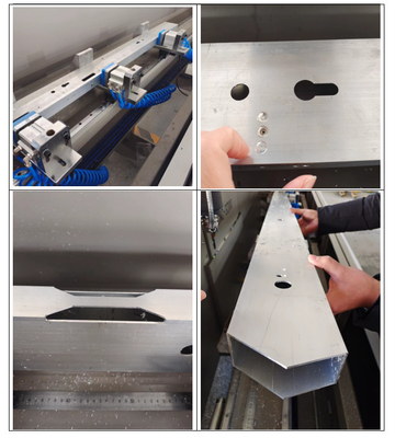 Aluminiumprofiel CNC-bewerkingscentra Automatische CNC-boor-freesmachine met 3000 mm lengte