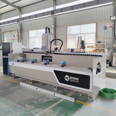 3200mm 3 axis ATC CNC Drilling And Fressing Machine voor aluminium raam deur en gordijn muur