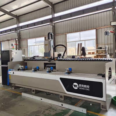 3000mm Automatische Hulpmiddelverandering 3+1 het Profielcnc van het Asaluminium Machinaal bewerkende Centra