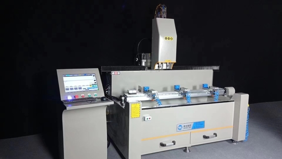 Doppelkop CNC-boormachines voor aluminiumprofiel met een werklengte van 1500 mm