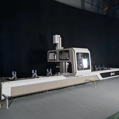 6500 mm gordijnmuurmachine aluminium 4 as CNC-bewerkingscentrum