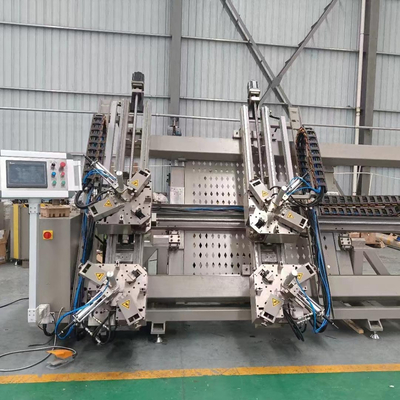 4 Hoofd CNC hoekcrimpmachine voor aluminium deuren en machines