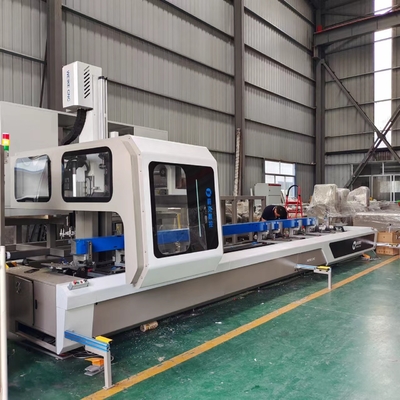 7000 mm ATC CNC 4-assige verticale aluminium legering deur, raam en gordijn muur maken machine