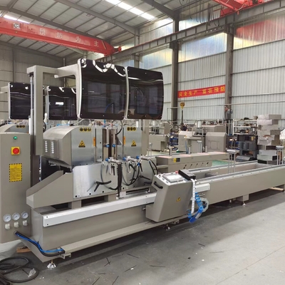 Industrial Aluminium CNC Double Head Cutting Saw voor aluminiumlegeringen van grote grootte