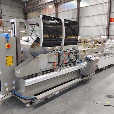 500 zaagblad Dubbele miter snijzaag met digitaal display voor aluminium en UPVC venster deur en gordijnwand
