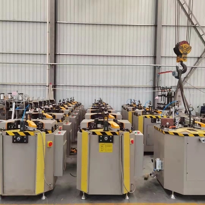 Aluminium Hoek Crimping Machine Voor Aluminium Windows 48KN Crimping Druk