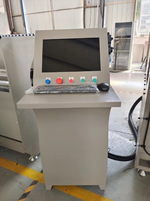 2500 mm Automatische 3 as CNC copu router voor aluminium raam deur en gordijnwand