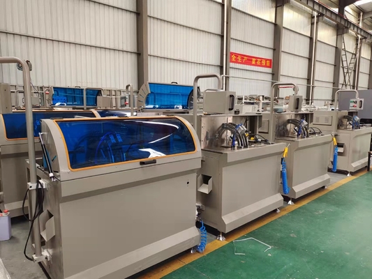 Aluminiumhoekverbindingsprofiel snijmachine met voedings- en snijfunctie