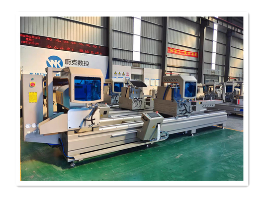 Aluminium tweekopssnijzaag WJM-CNC-600*4200
