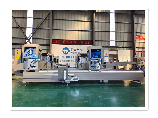 Aluminium tweekopssnijzaag WJM-CNC-600*4200