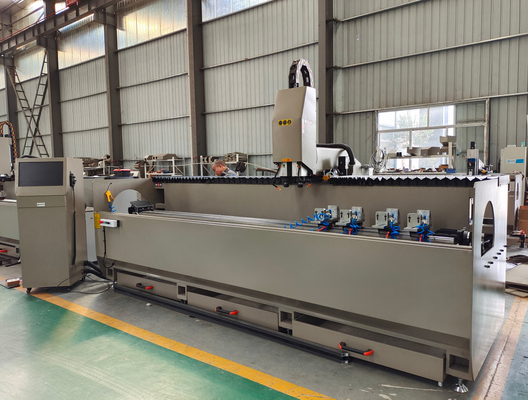 Double Head Aluminium CNC Copy Router Drilling Holes Machine voor industriële aluminium en wijnkasten