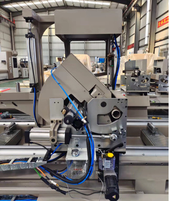 CNC dubbelkopsnijmachine zaagmachine Aluminium UPVC snijmachine venster deur snijmachine