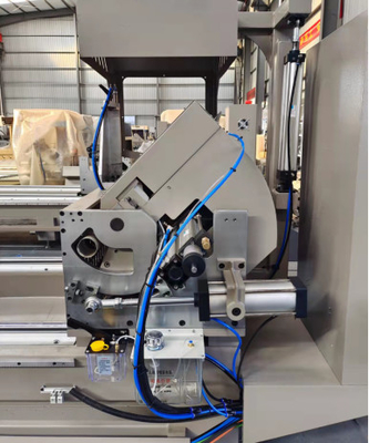 CNC dubbelkopsnijmachine zaagmachine Aluminium UPVC snijmachine venster deur snijmachine