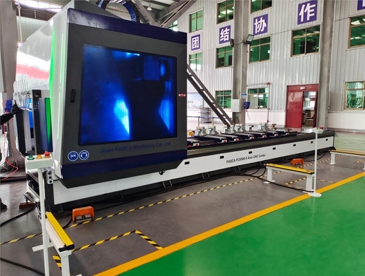 5 Axis Aliminium Machining Center Met RTCP Functie Industrieel Aluminium Gordijn Muur Zonne kamer Machine