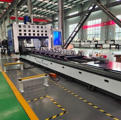 5 Assen CNC Aluminium Bewerkingscentrum met 12 gereedschappen voor het maken van ramen en gordijnen