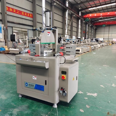 Met een enkel hoofd gesneden zaag Aluminium venster deur machine met elke hoek