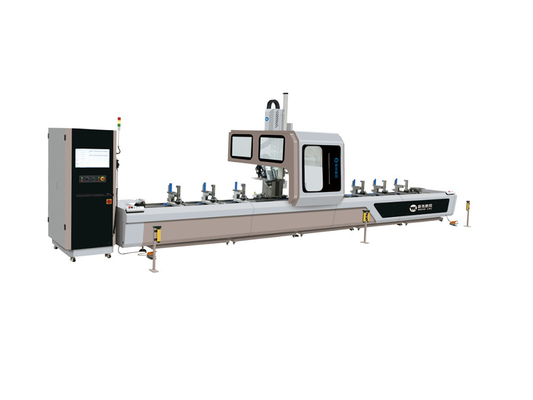 Horizontaal Aluminium 4 Ascnc Machinaal bewerkend Centrum voor de Boring en het Malen van het Aluminiumprofiel
