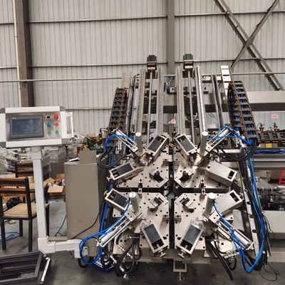 7.5kw Cnc-hoekkrimpmachine voor aluminium raam- en deurprofielhoekkrimpen