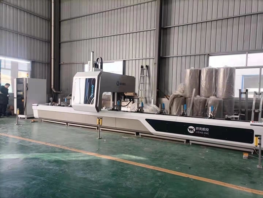 6500 mm gordijnmuurmachine aluminium 4 as CNC-bewerkingscentrum