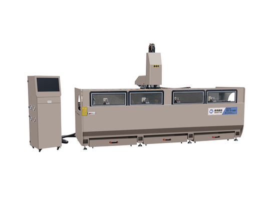 3200mm ATC Aluminiumprofiel CNC Bewerkingscentrum 3+1 As Werktafel kan draaien naar 3 kanten