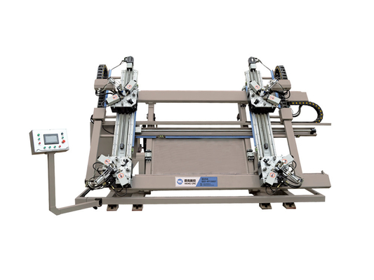 4 Hoofd CNC hoekcrimpmachine voor aluminium deuren en machines