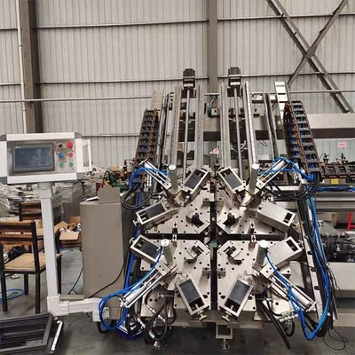 4 Hoofd CNC hoekcrimpmachine voor aluminium deuren en machines