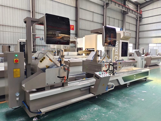 Automatische Miterzaag 500 mm Aluminium Dubbelkop Snijmachine