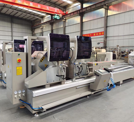 Aluminiumprofiel Dubbelkop Mitterzaag CNC Dubbelkop Snijzaag